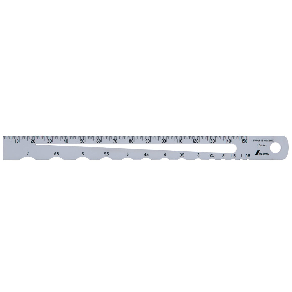 Shinwa Radius Måler A-1 Radius 0,5-7,0
