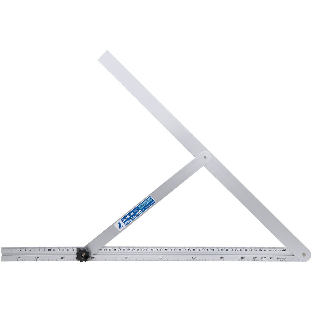Shinwa smigvinkel i aluminium 600 mm