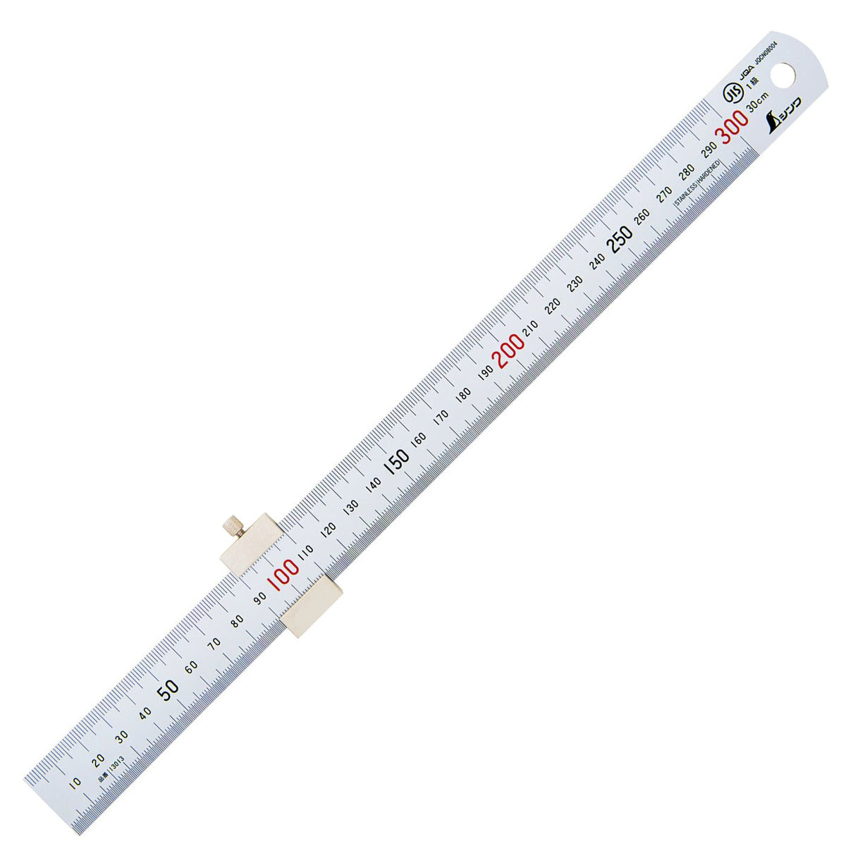 Shinwa lineal med stop 300 mm